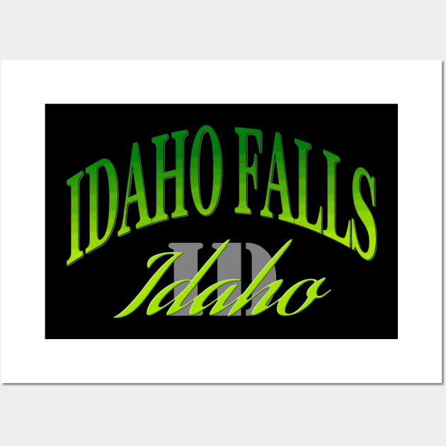 City Pride: Idaho Falls, Idaho Wall Art by Naves